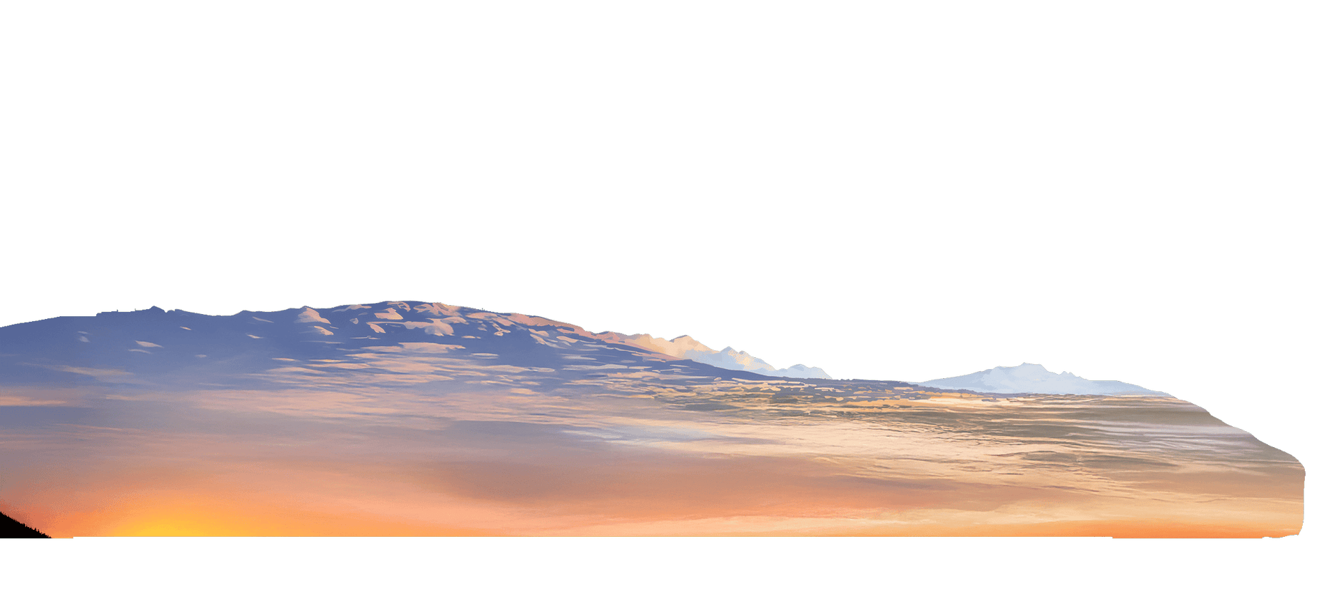 Montagnes en arrière-plan